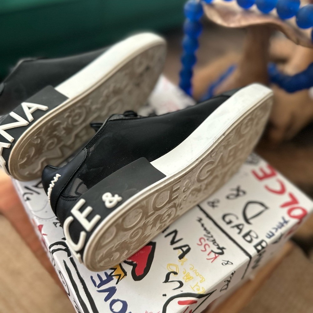 OUT OF STOCK Authentic DOLCE & GABBANA Portotino low-top sneakers - Picture 11 of 15